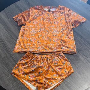 Savage X Fenty Multicolor Floral Lounge Set